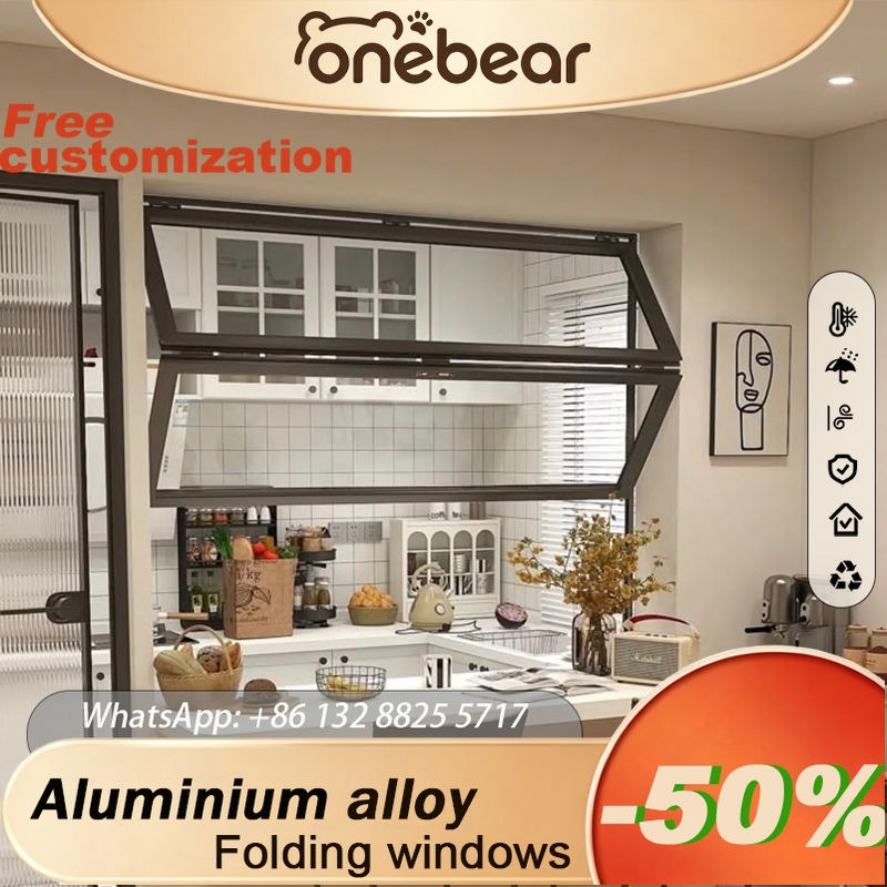 Commercial Kitchen Windows - New commercial exterior aluminum vertical black