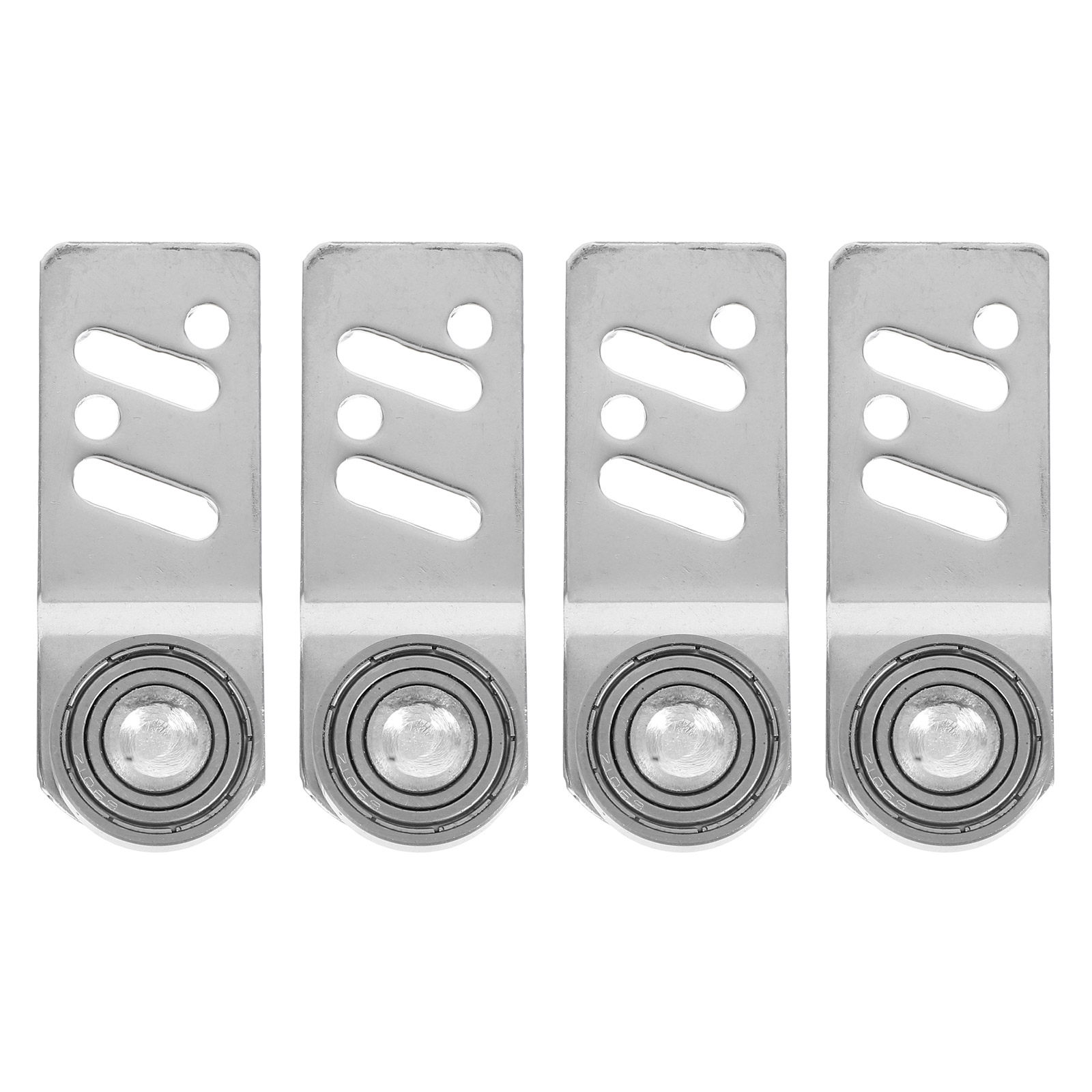 Commercial Kitchen Swing Door - 4Pcs Bearing Sliding Door Pulley Stainless
