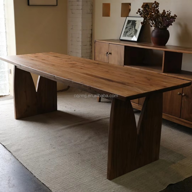 Commercial Kitchen Set - Solid Wood Dining Table Set Modern