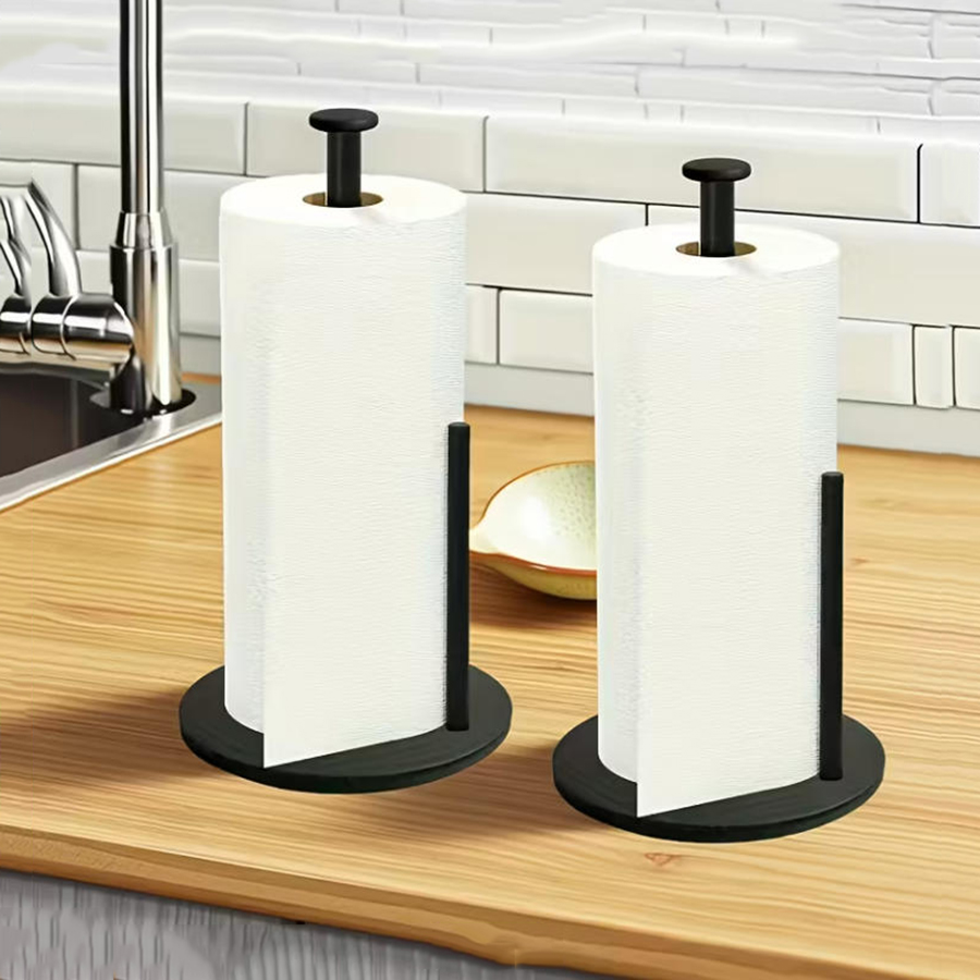 Commercial Kitchen Towels - Stainless Steel Kitchen Roll Holder with