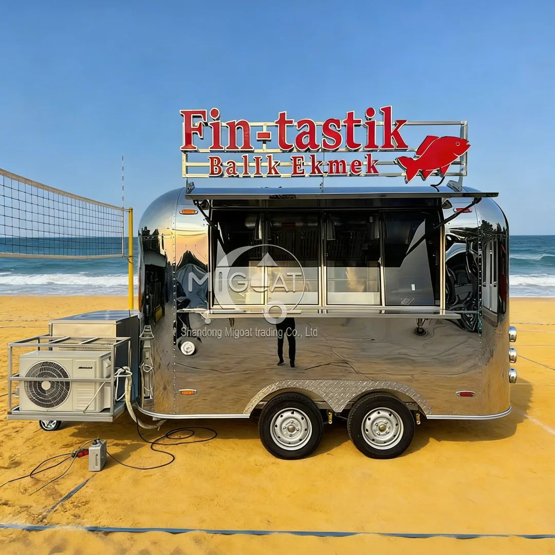 Commercial Kitchen Ventilation System - Commercial Mobile Food Vending Cart Kitchen