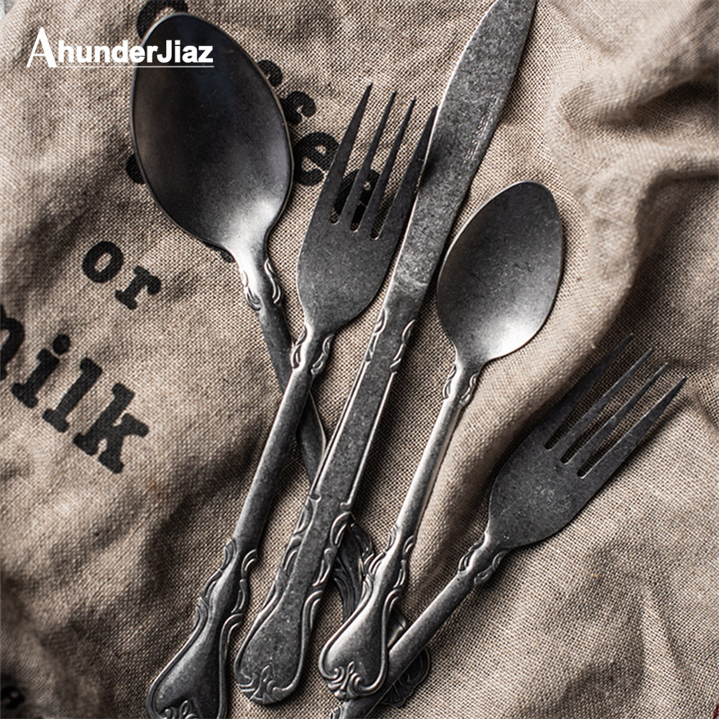 Commercial Kitchen Set - Handmade Vintage Spoon Knife and Fork,