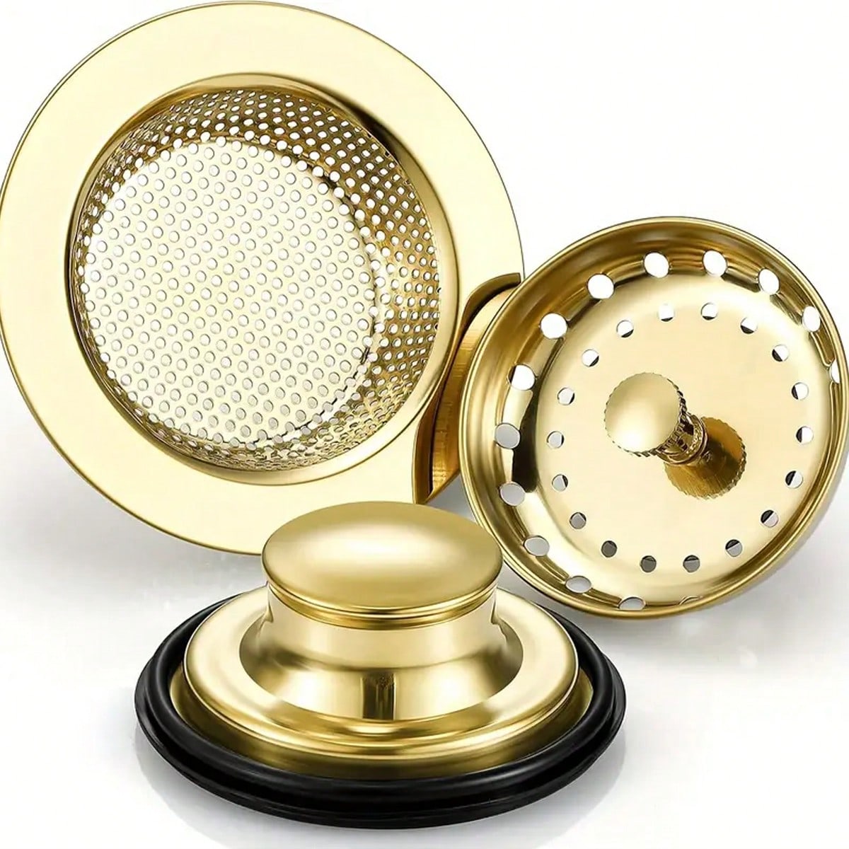 Commercial Kitchen Set - 3-piece kitchen sink filter set, durable