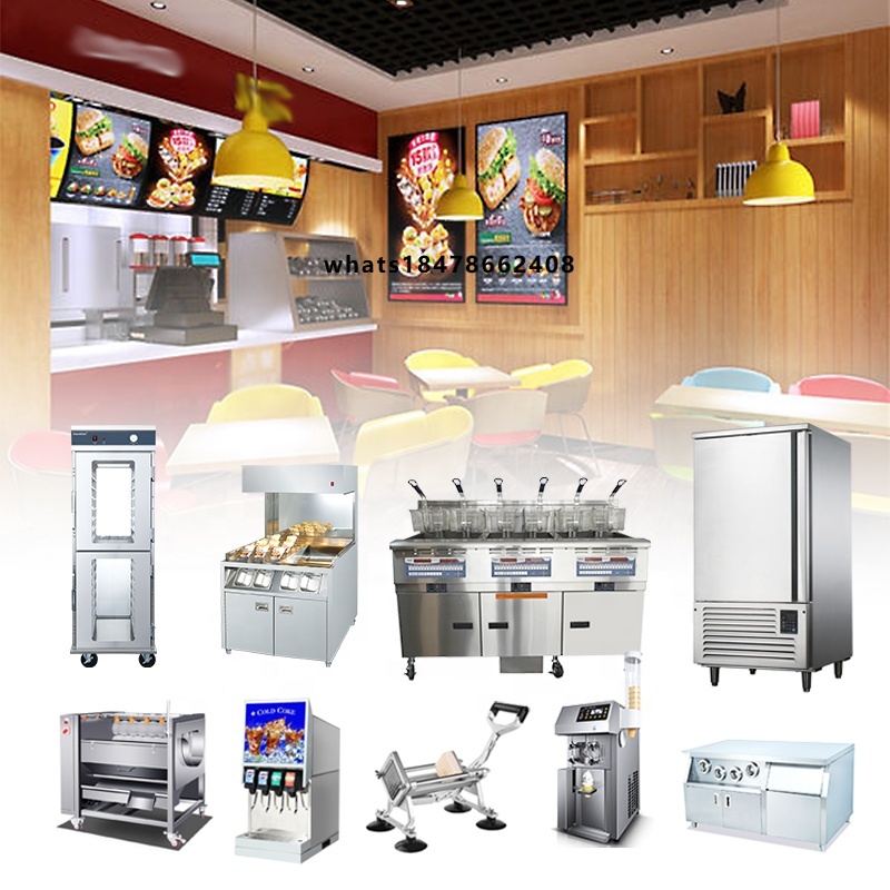 Commercial Kitchen Set - CHEFMAX Commercial Kfc Mcdonalds Burger Restaurant