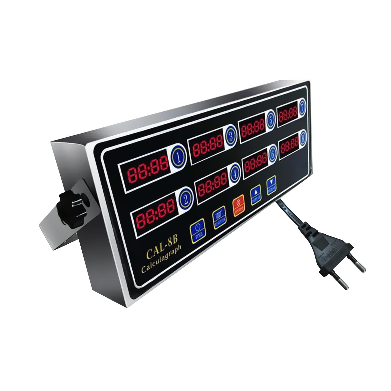 Commercial Kitchen Set - Commercial 8 Channels Digital Kitchen Timer