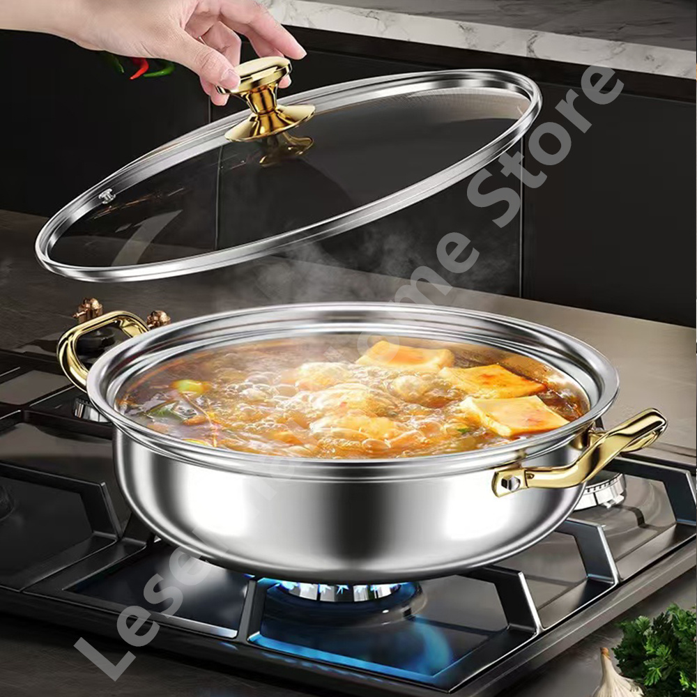 30cm Stainless Steel Soup Pot  - Soup Kettle Warmer review and price