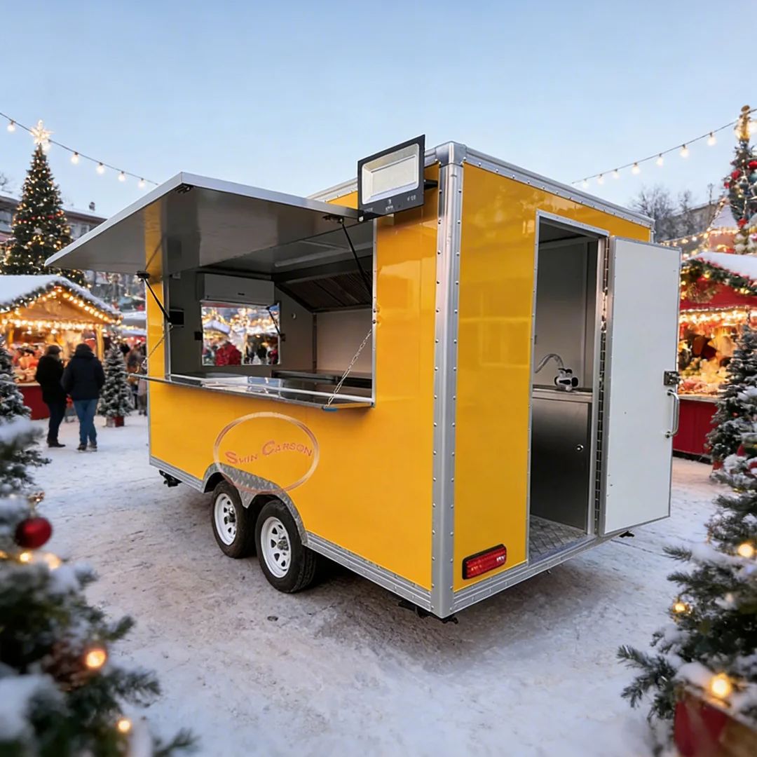 Towable Food Cart with Shelf a - Commercial Kitchen Ventilation System review and price