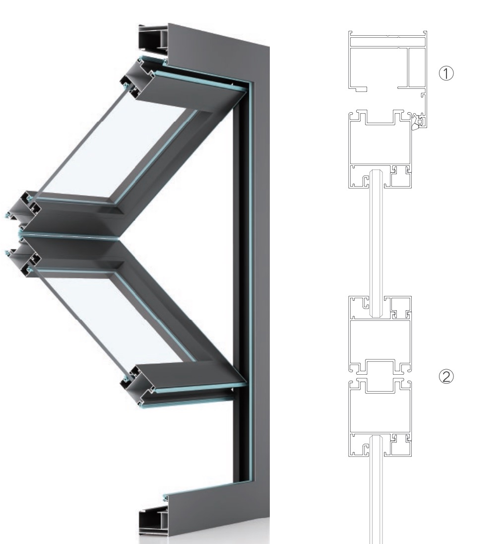 New commercial exterior alumin - Commercial Kitchen Windows review and price