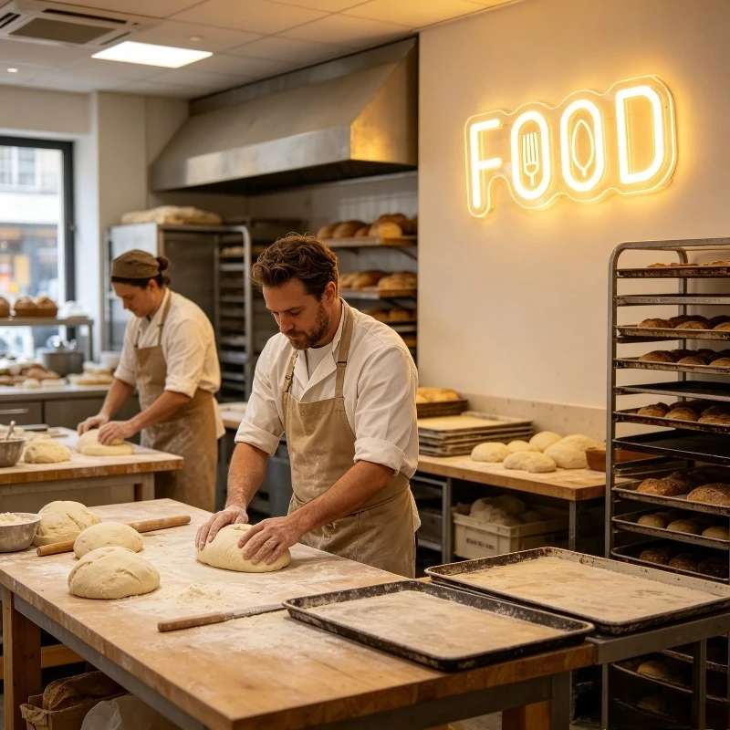 Food Neon Sign for Food Shop W - Commercial Kitchen Windows review and price