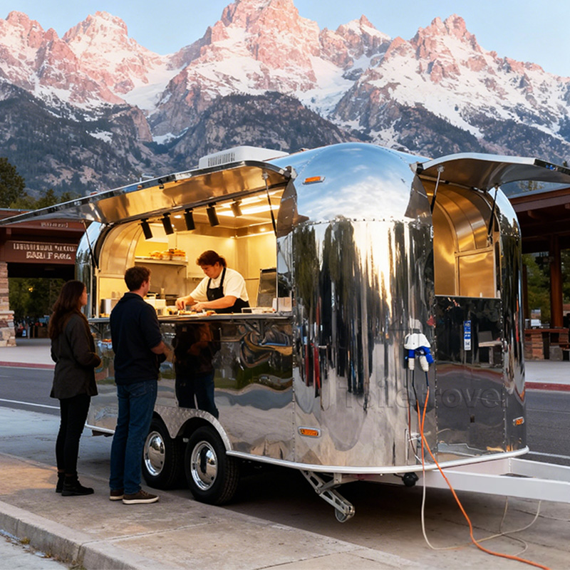 Vintage Custom Mobile Kitchen  - Commercial Kitchen Windows review and price