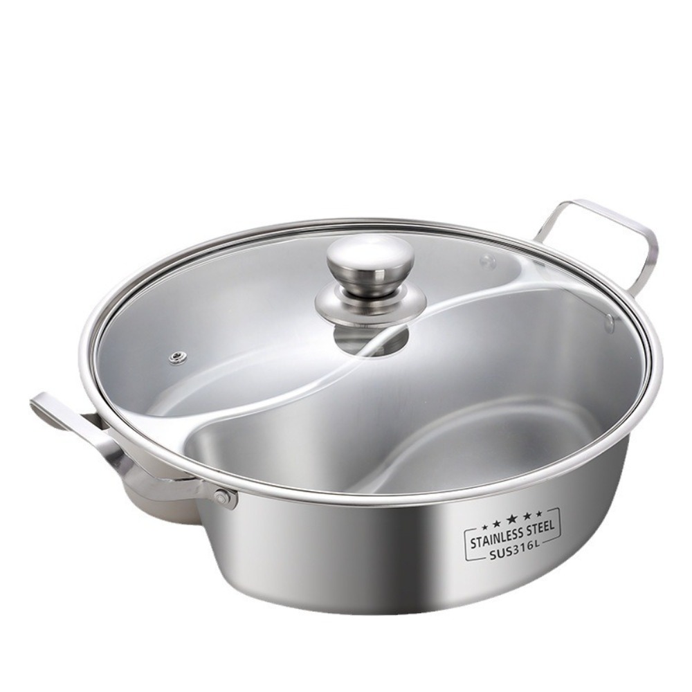316 Stainless Steel Twin Divid - Soup Kettle Warmer review and price