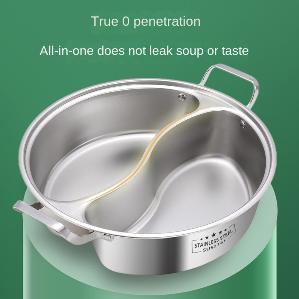 316 Stainless Steel Twin Divid - Soup Kettle Warmer review and price