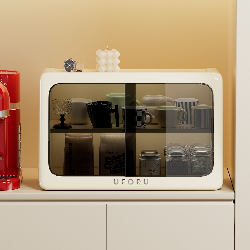 UFORU Dustproof Cup Storage Bo - Commercial Kitchen Swing Door review and price