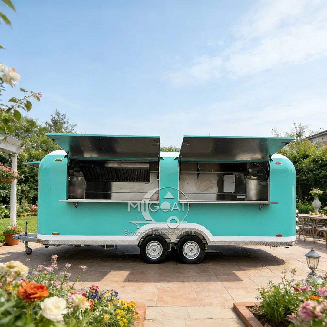 Commercial Mobile Food Trailer - Commercial Kitchen Windows review and price