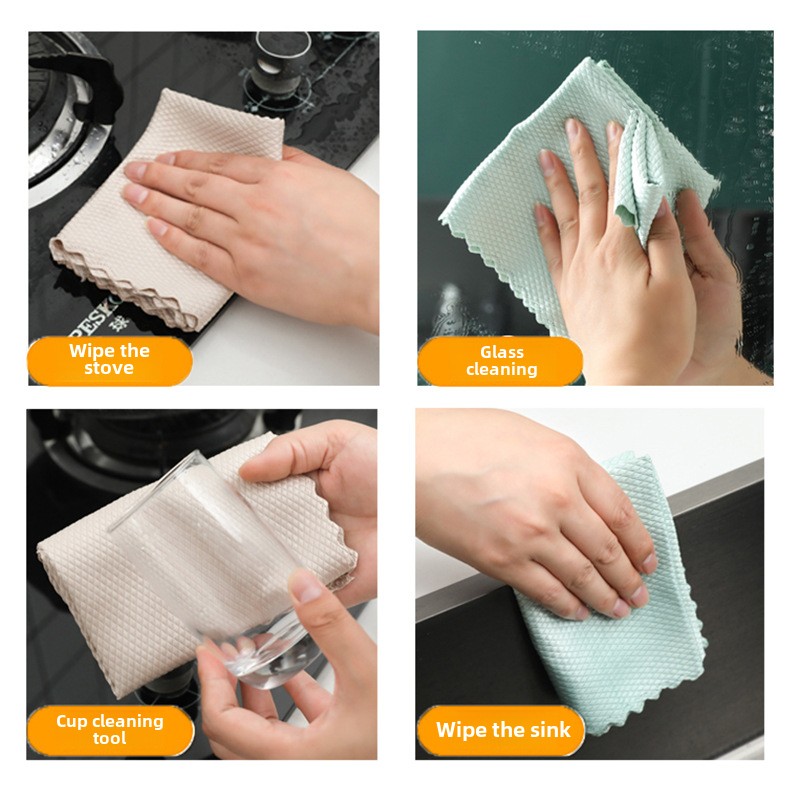5 pcs Household Cleaning Produ - Commercial Kitchen Towels review and price