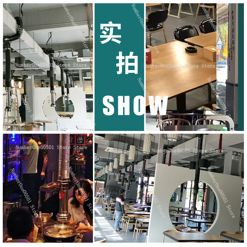 Commercial Retractable Fume Ho - Commercial Kitchen Ventilation System review and price