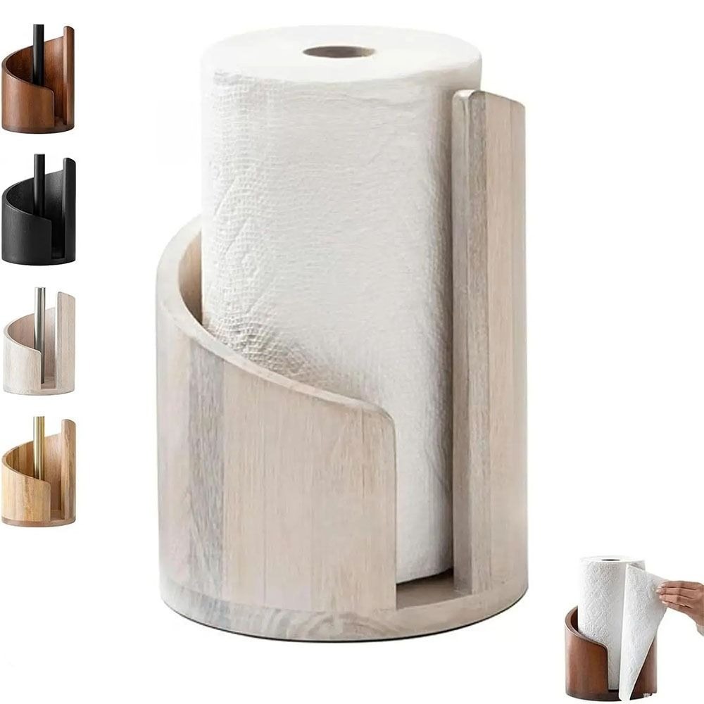 Wooden Kitchen Paper Towel Hol - Commercial Kitchen Towels review and price