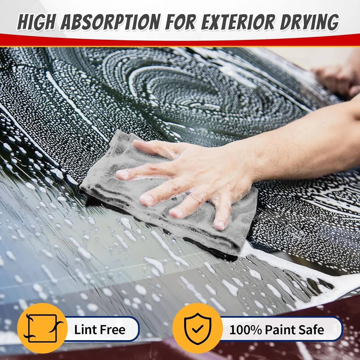 1/50pcs Microfiber Cleaning Cl - Commercial Kitchen Towels review and price