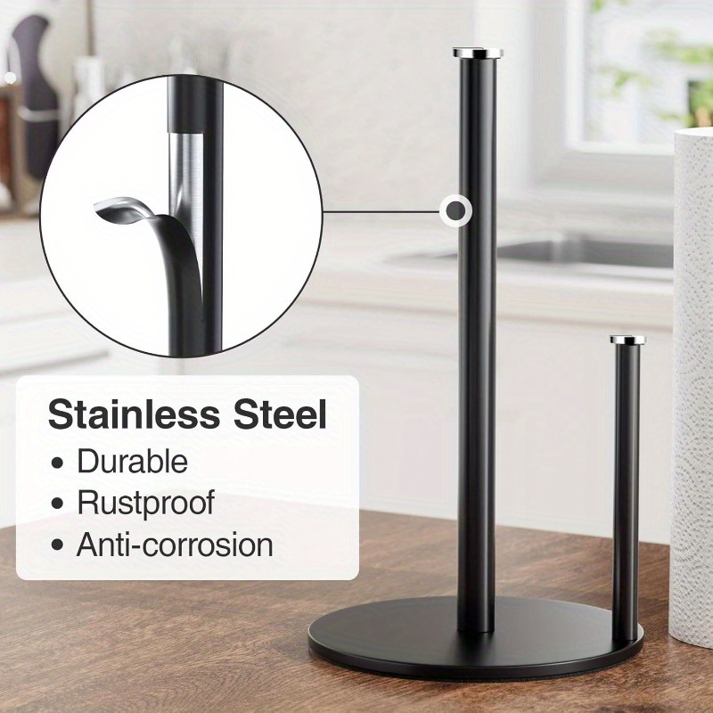 Paper Towel Holder Black, Prem - Commercial Kitchen Towels review and price