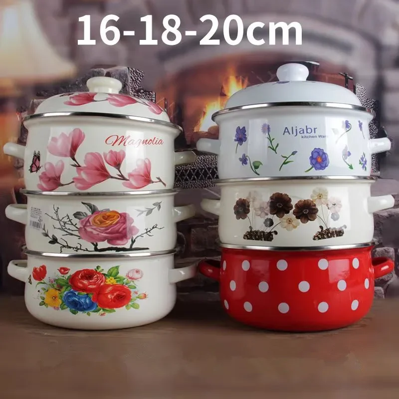 Enameled Pots and Pans Baby Co - Soup Kettle Warmer review and price